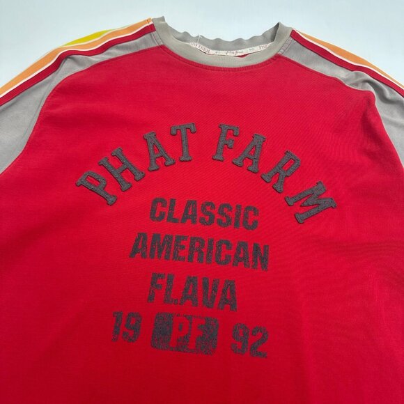 Y2K Phat Farm American Flava Tee M - Picture 2 of 5